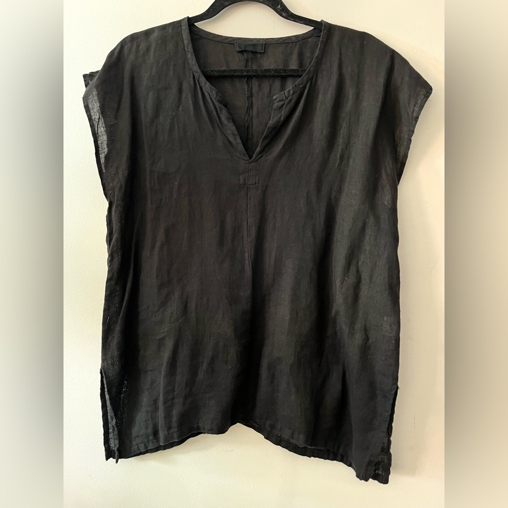 Linen CP Shades tunic